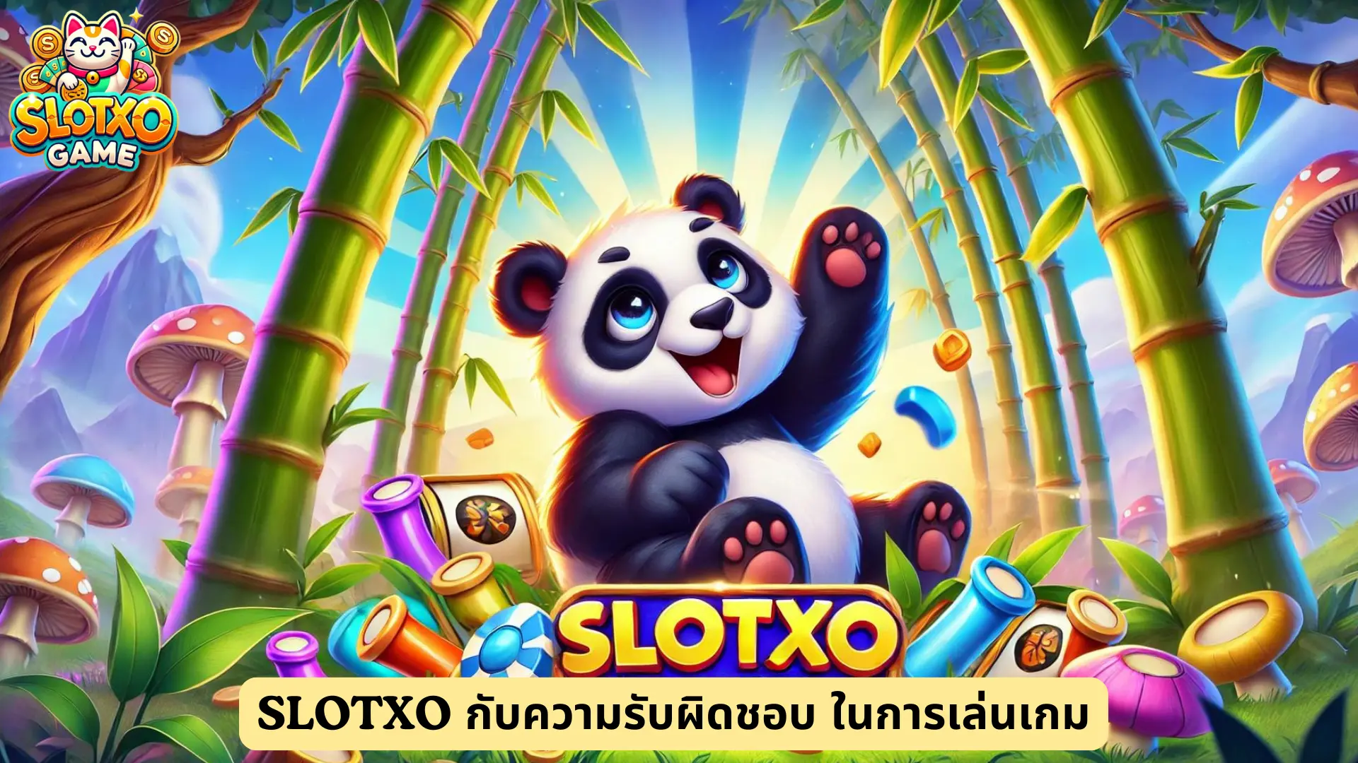 SLOTXO กับความรับผิดชอบ ในการเล่นเกม