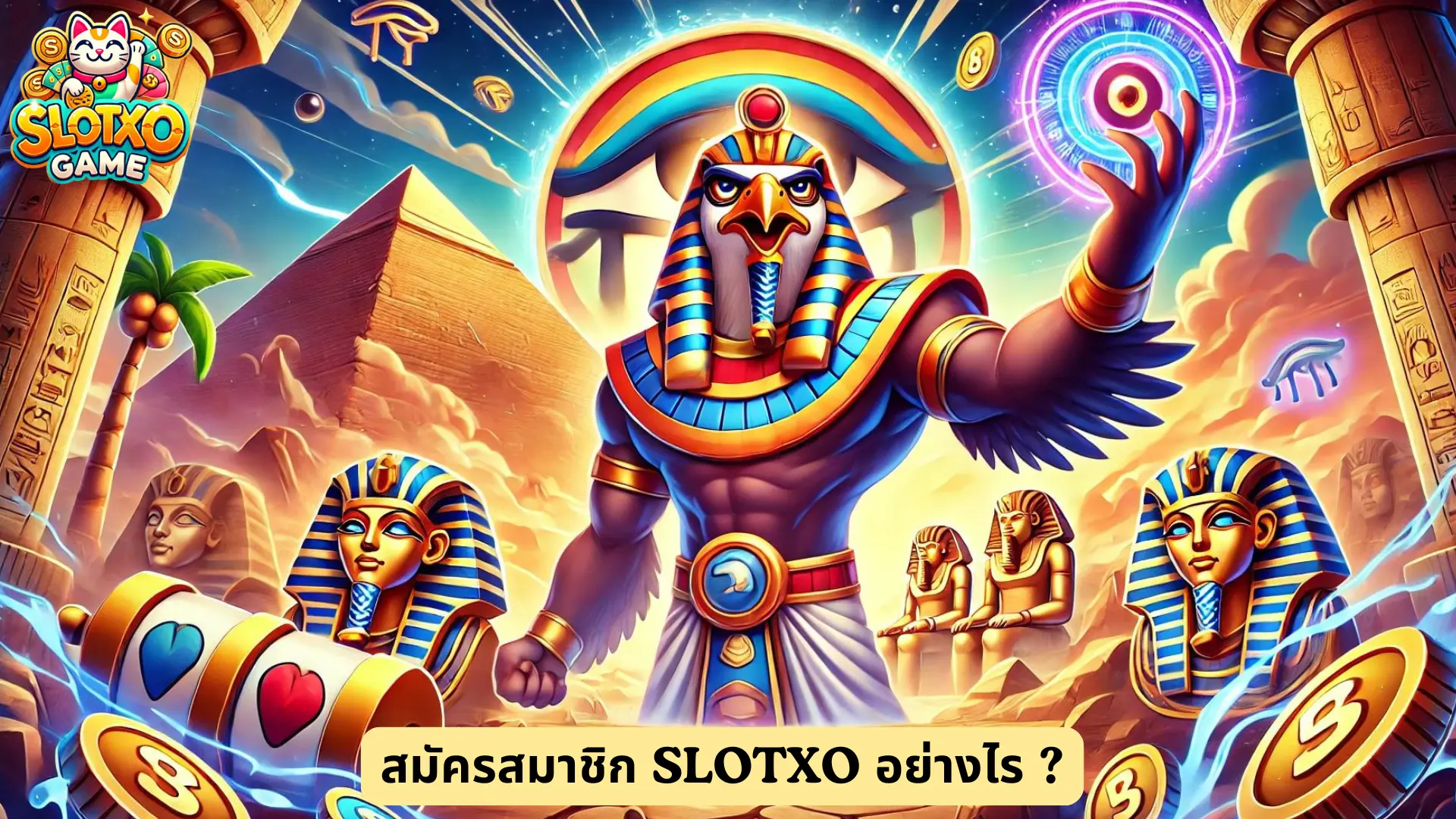 สมัครสมาชิก SLOTXO อย่างไร ?