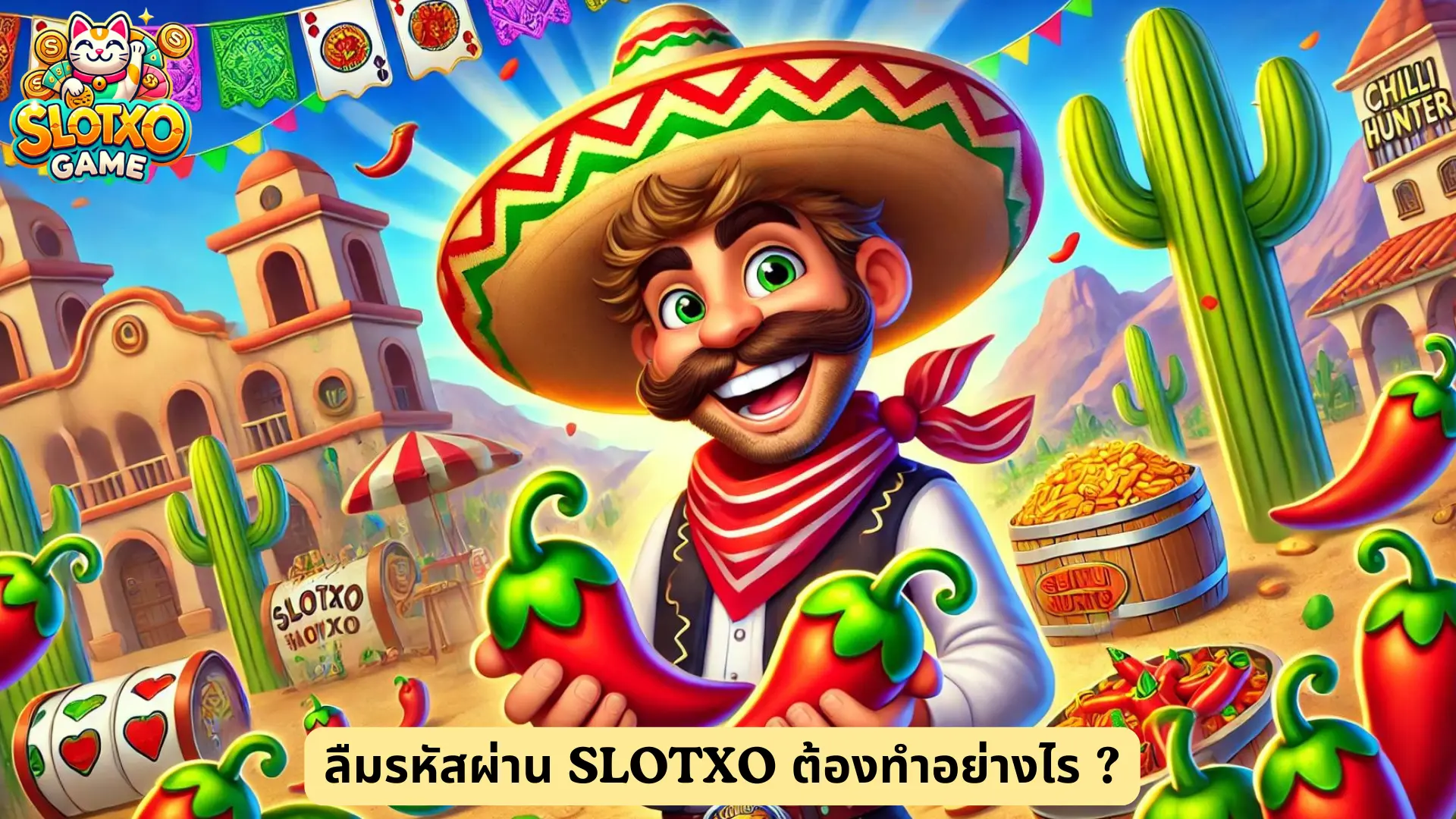 ลืมรหัสผ่าน SLOTXO ต้องทำอย่างไร ?